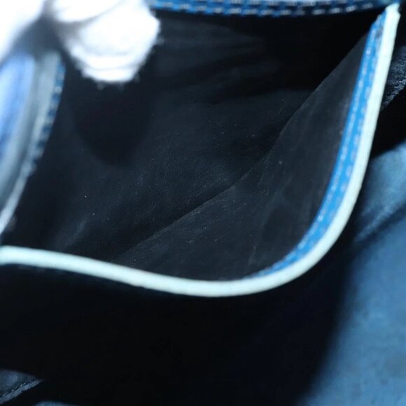 LOUIS VUITTON Epi Speedy 40 Hand Bag Toledo Blue - Picture 13 of 15